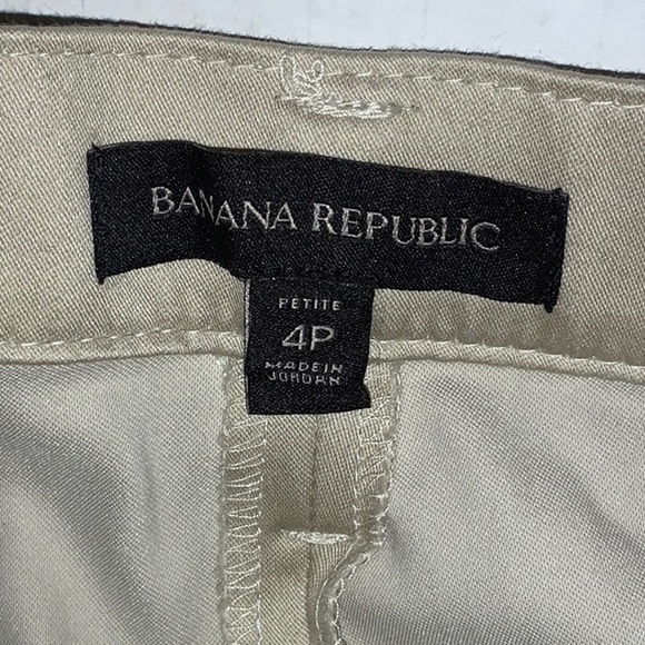 NWOT Banana Republic Wide-Leg Crop Pants - Size 4P - Picture 3 of 4